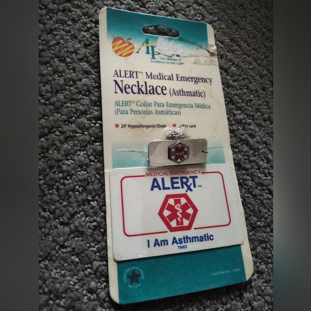 ALERT Medical Emergency Necklace